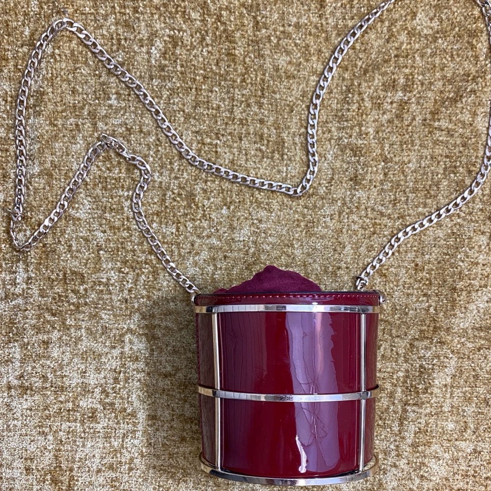 BUCKET EVENING BAG
